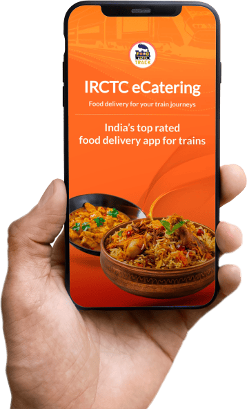 online food booking in train